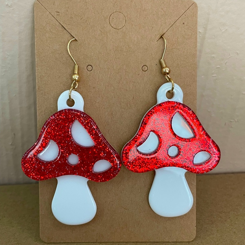 Mushroom 🍄 earrings